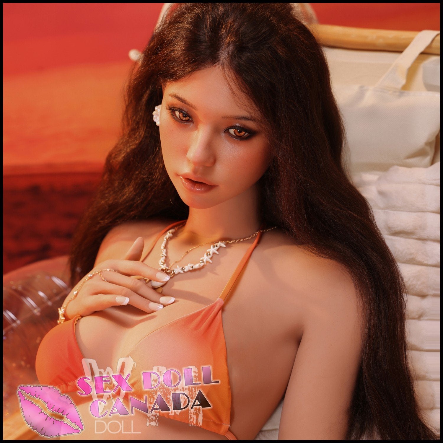 WM Doll Realistic Sex Doll Black Hair Fit Athletic Asian Japanese Chinese