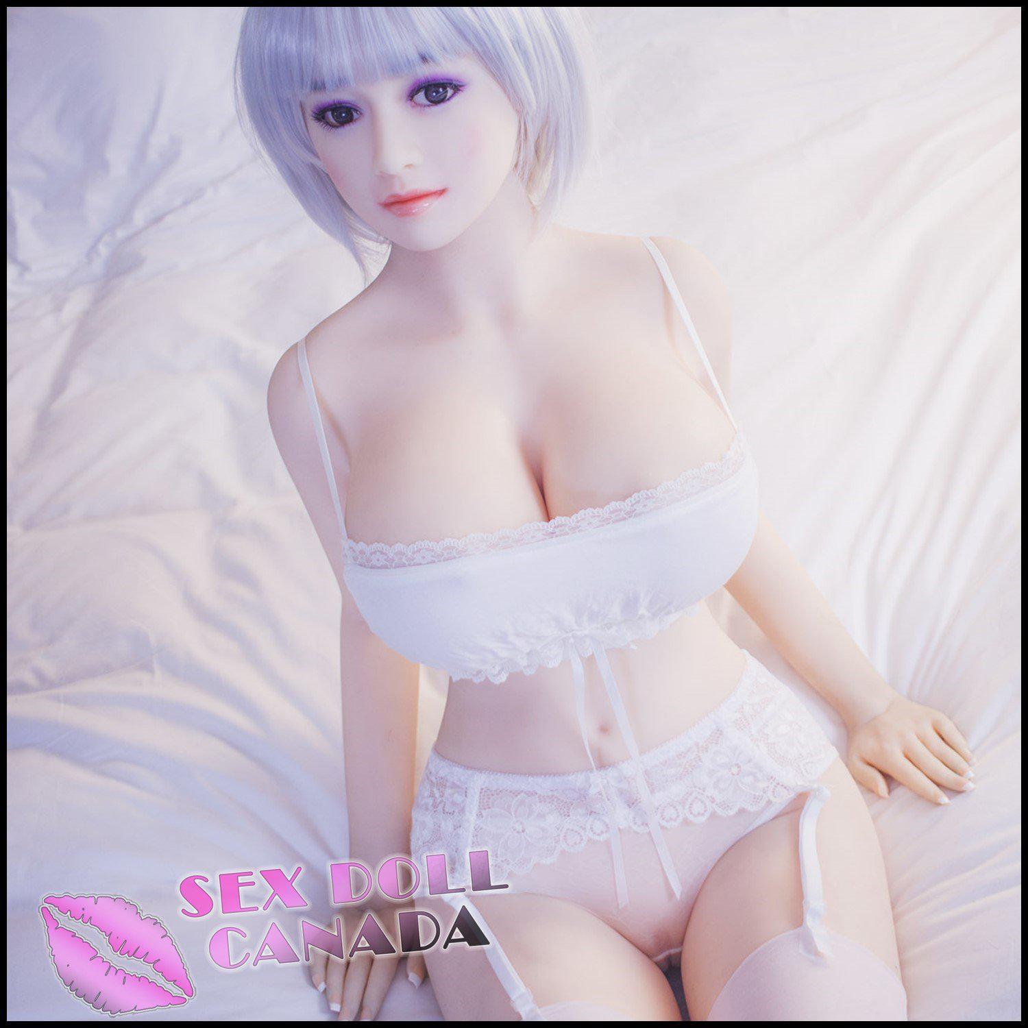 JY Realistic Sex Doll Asian  Japanese  Chinese Blonde Hair Huge Tits  Boobs