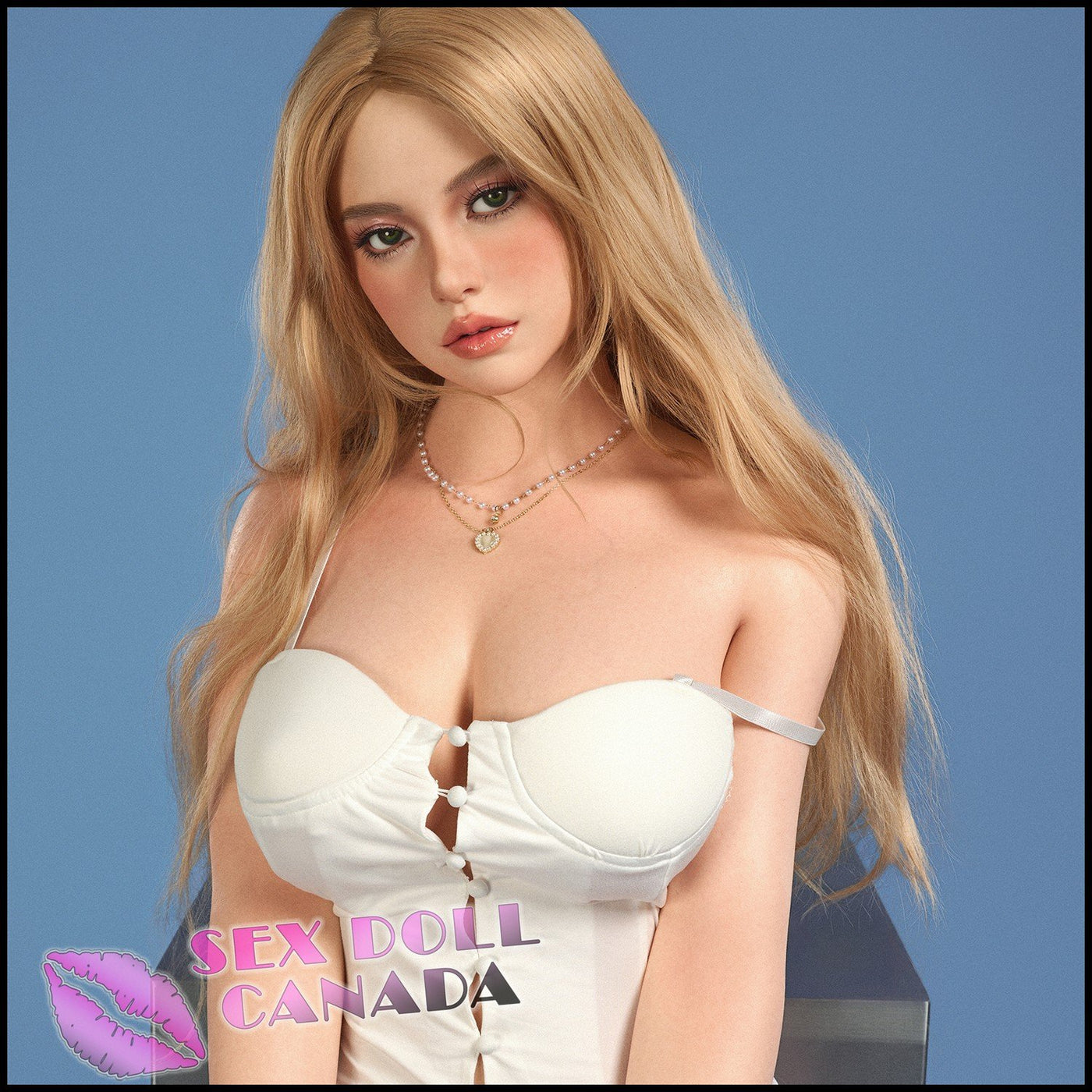 164 (5'5") H-Cup Eileen Natural (Head #S40 ROSMAX) Full Silicone - IRONTECH Dolls