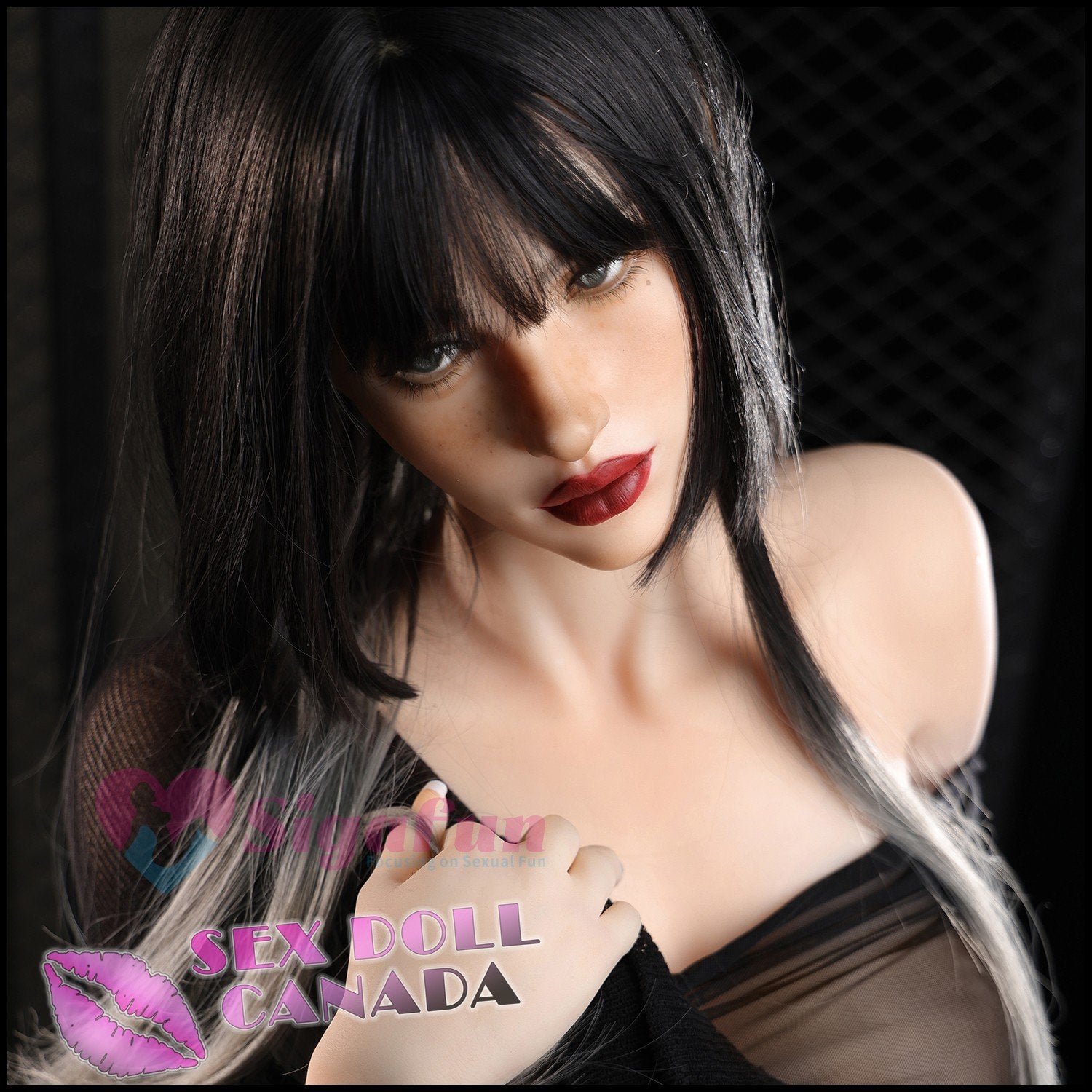 Sigafun Realistic Sex Doll Western American Curvy Full Body Big Ass Butt