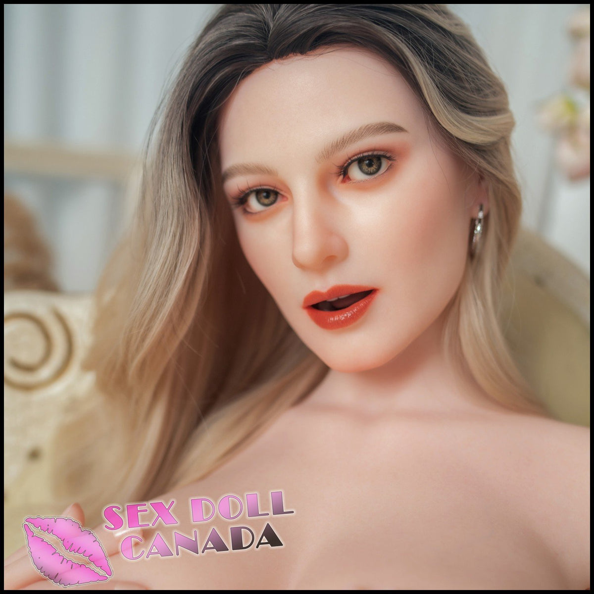 164 (5'5") G-Cup Stacey ZXE214 (Head #ZX164G) Implanted Hair Full Silicone - Zelex SLE