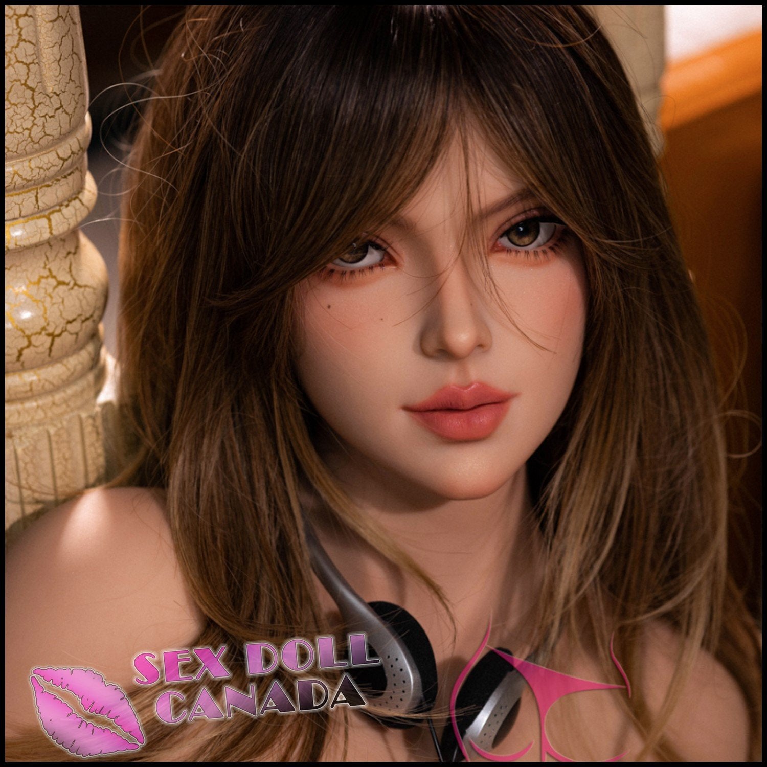 FunWestDoll Realistic Sex Doll Big Tits Breasts Brunette Hair Western American