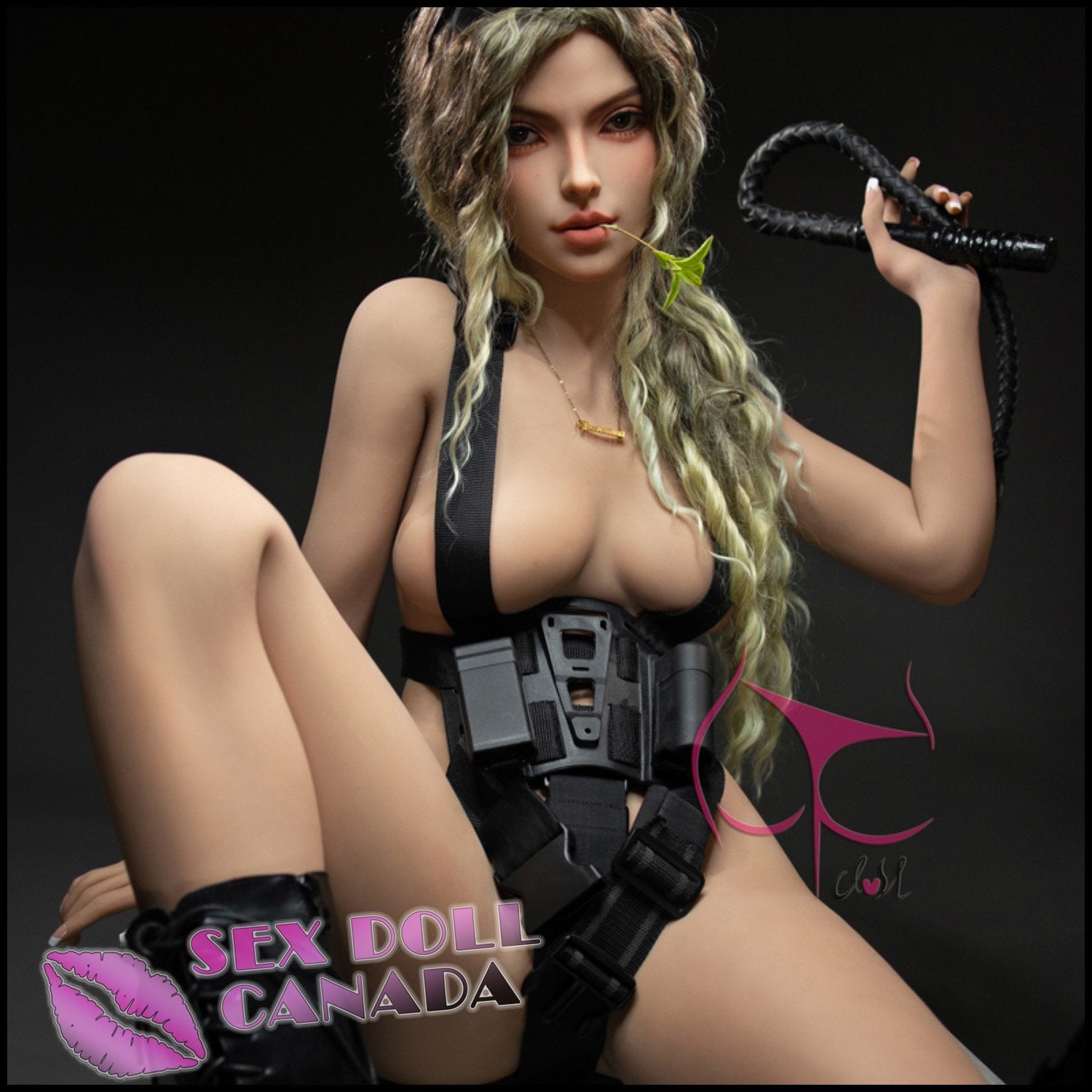 FunWestDoll Realistic Sex Doll Big Tits Breasts Western American Blonde Hair