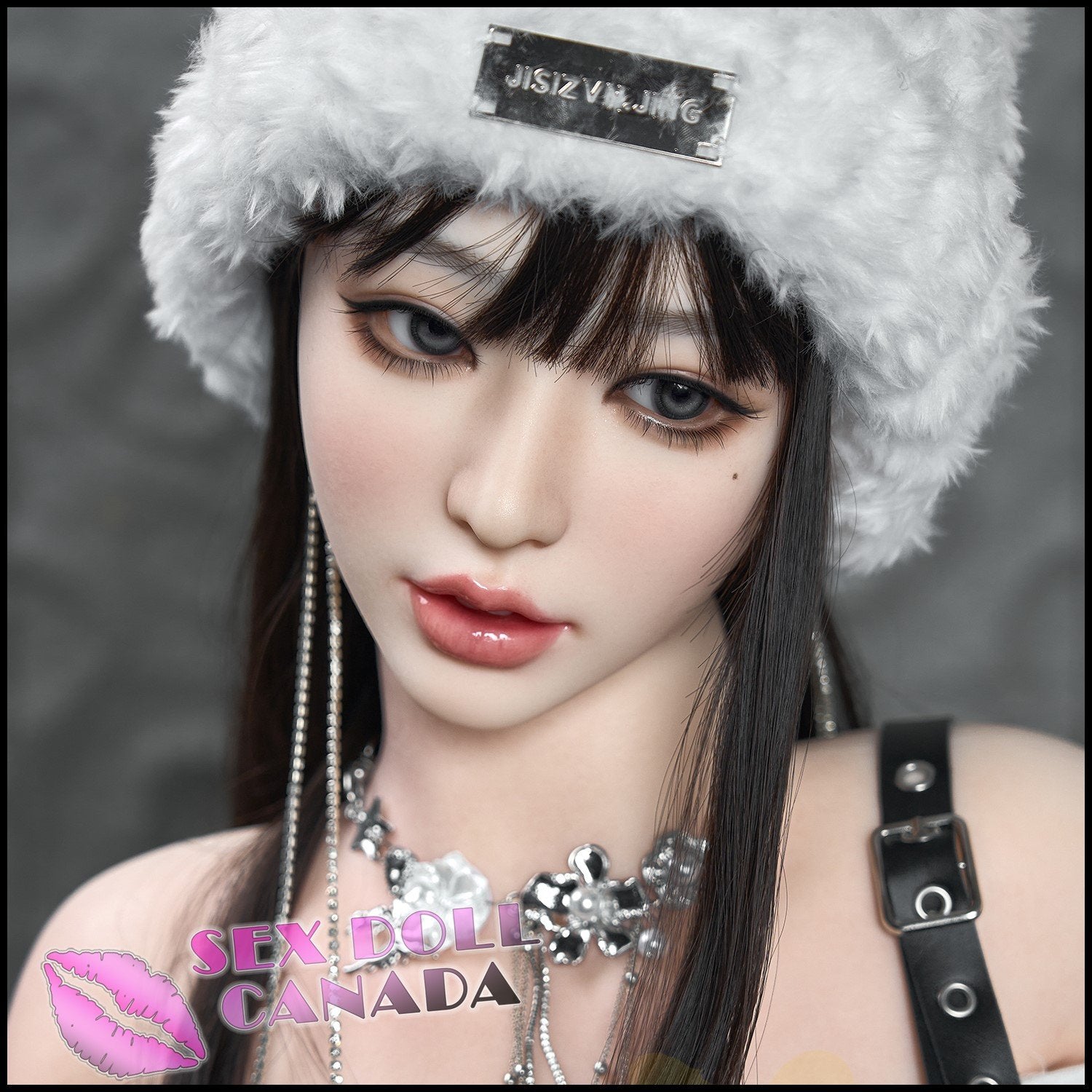 IRONTECH Realistic Sex Doll Black Hair Curvy Full Body Asian Japanese Chinese