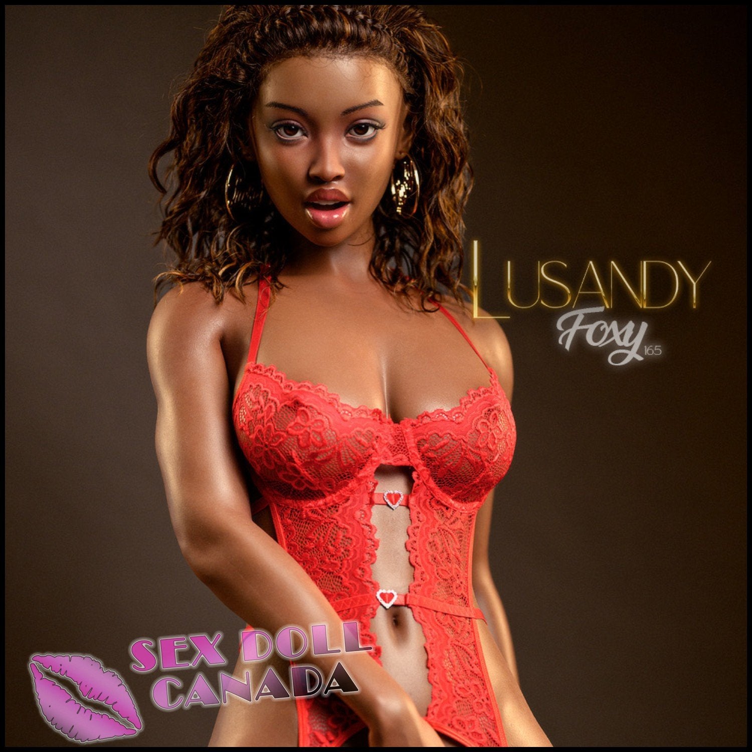 Lusandy Realistic Sex Doll Indian Arab Brown Western American Big Tits Breasts