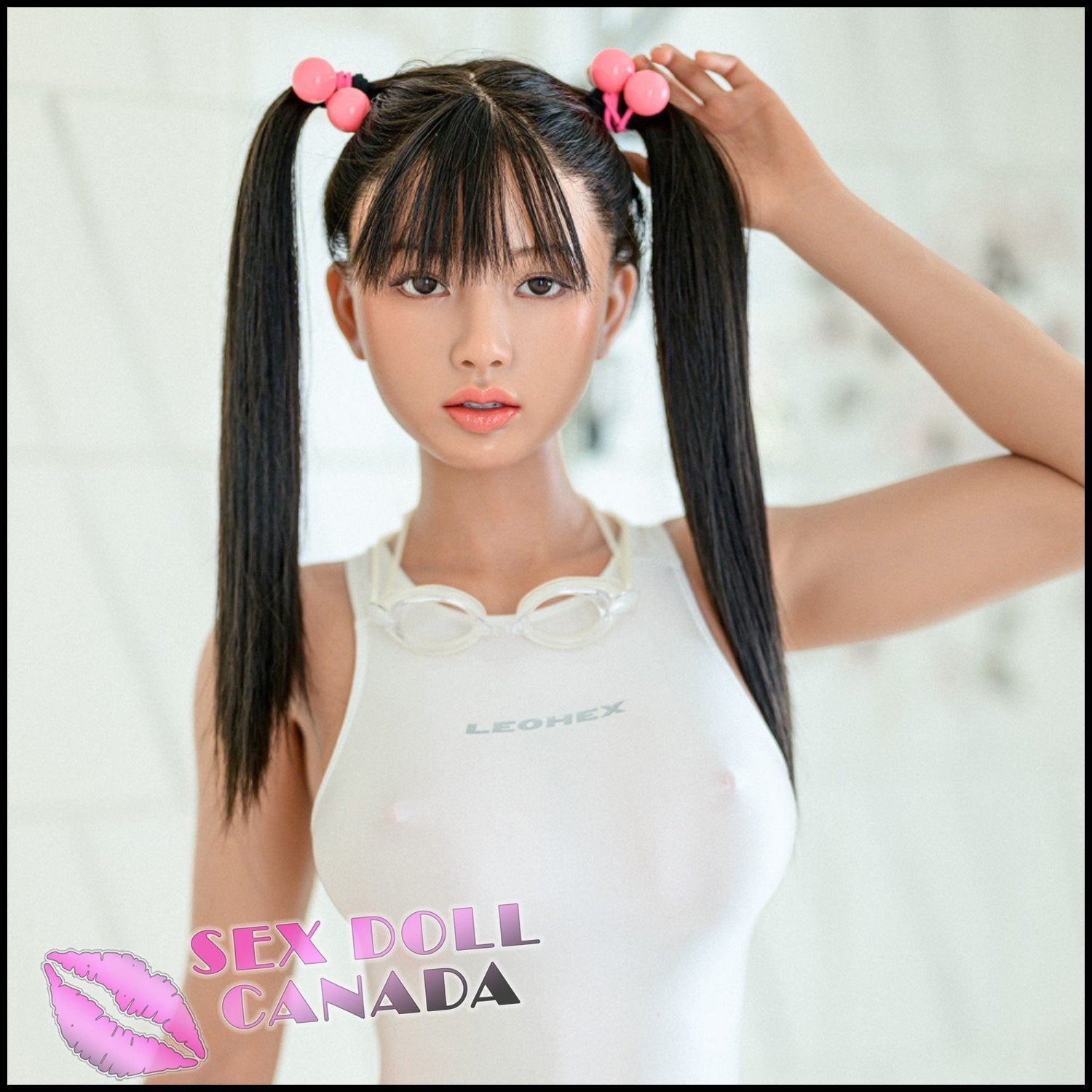 Lusandy Realistic Sex Doll Huge Tits Boobs Black Hair Asian Japanese Chinese