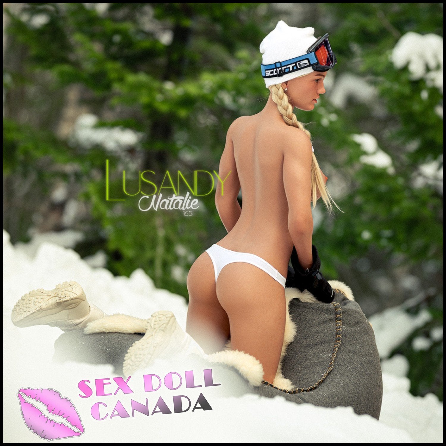 Lusandy Realistic Sex Doll (Sticker) New Huge Tits Boobs Curvy Full Body