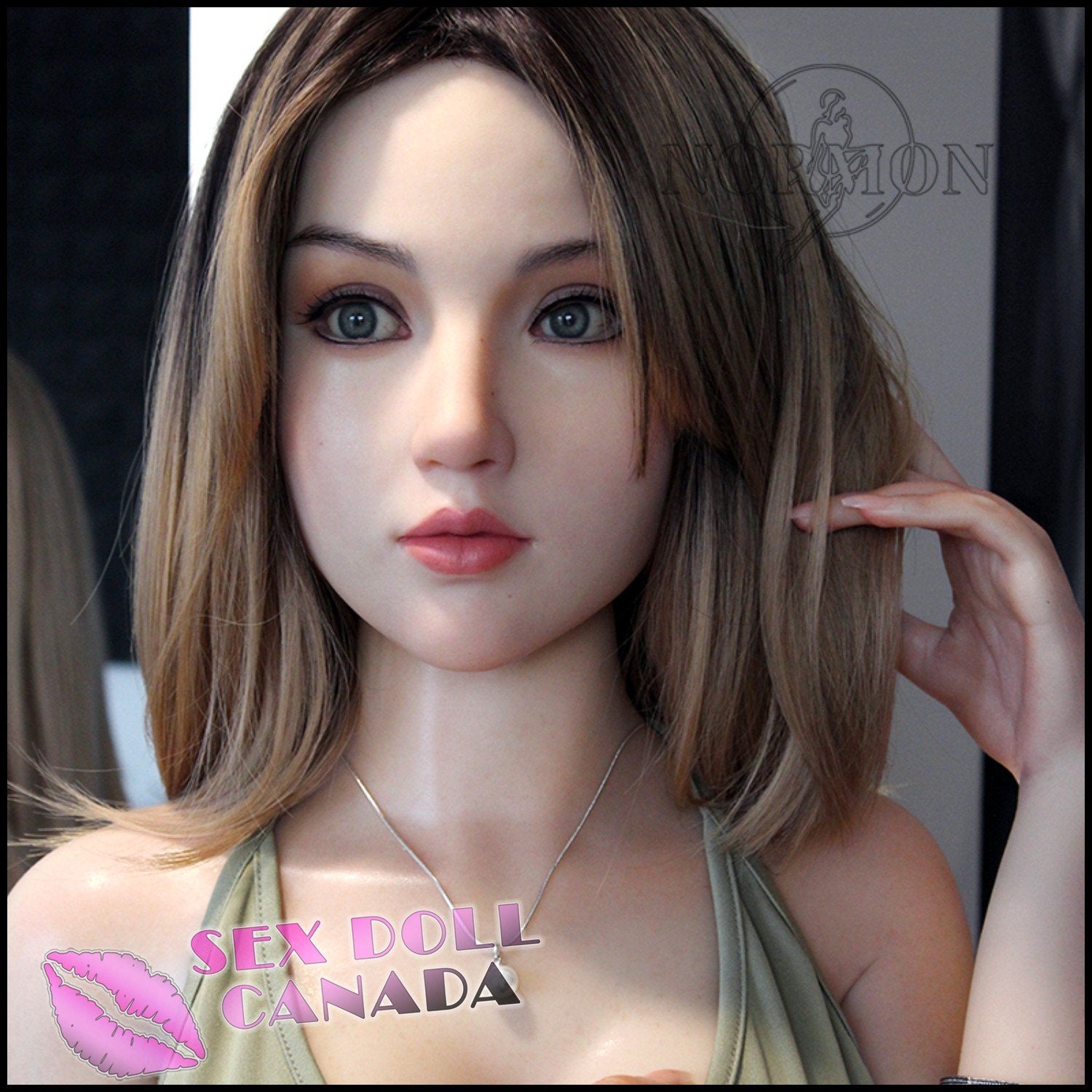 Normon Doll Realistic Sex Doll Brunette Hair Big Tits Breasts Russian German