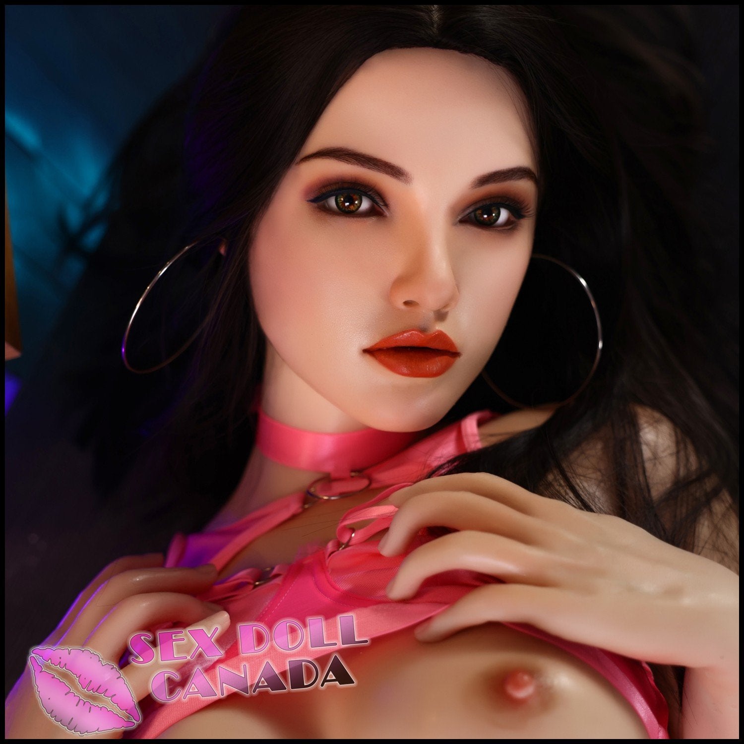 Normon Doll Realistic Sex Doll Russian German Brunette Hair Black Hair