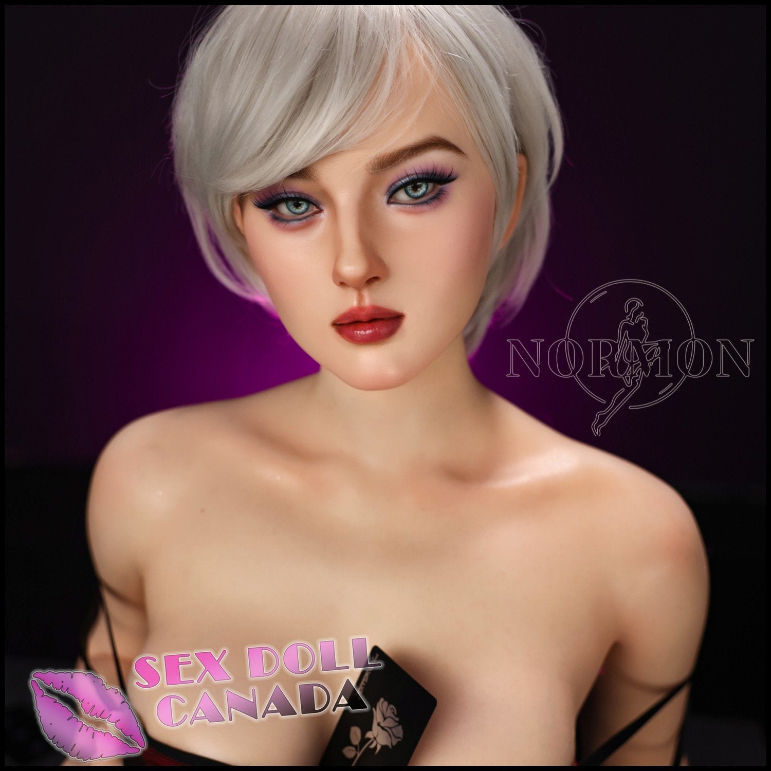 Normon Doll Realistic Sex Doll Western American Russian German Gray Silver White Hair