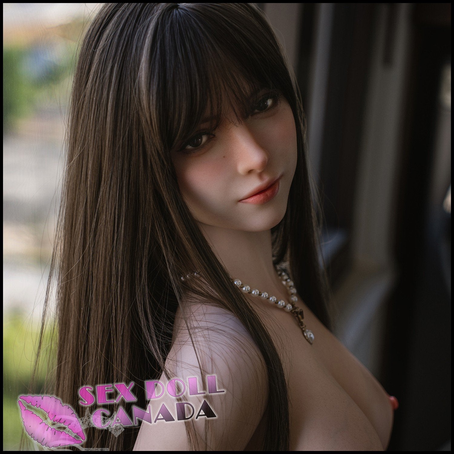 SE Doll Realistic Sex Doll Black Hair Skinny Slim Western American