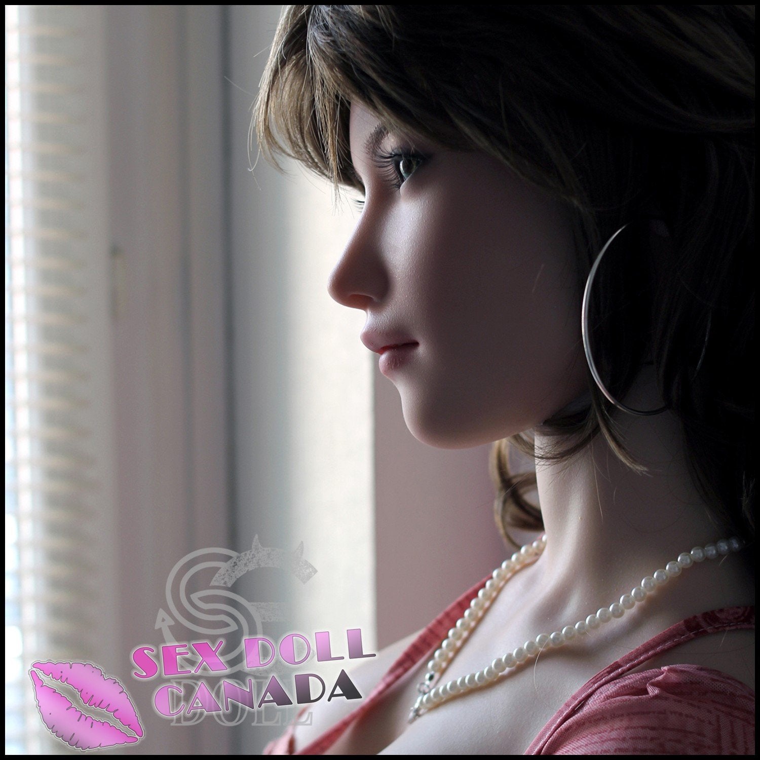 SE DOLL Realistic Sex Doll Big Tits Breasts Brunette Hair Brunette Hair