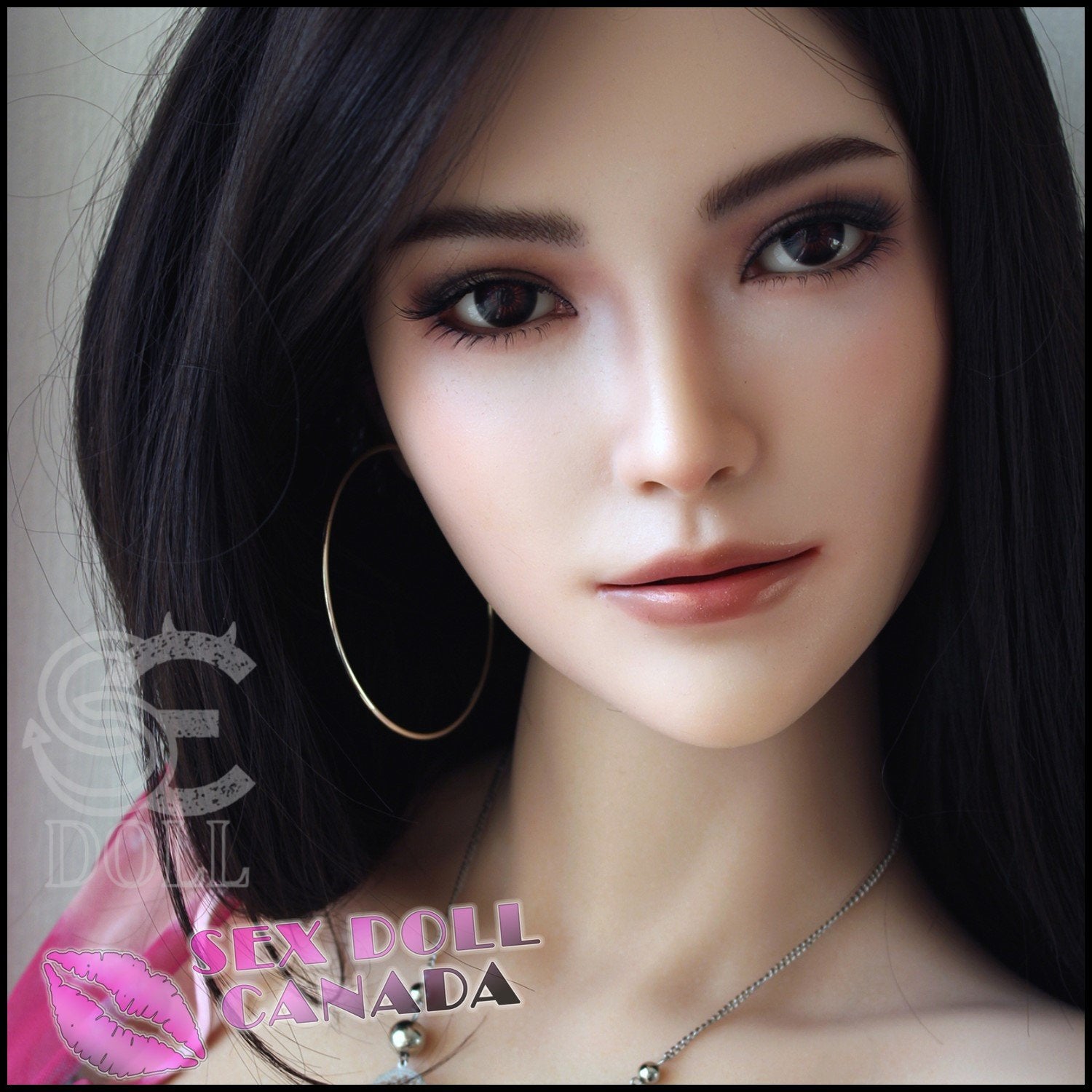SE DOLL Realistic Sex Doll Black Hair Black Hair Black Hair