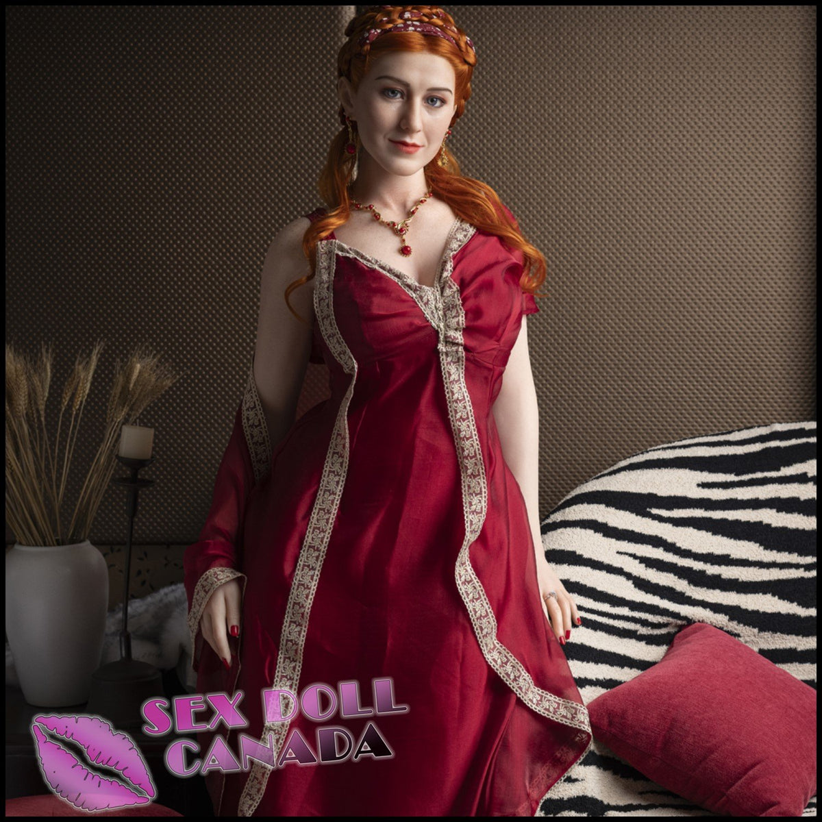 165 (5'5") G-Cup Lucretia (Silicone Head) - Starpery