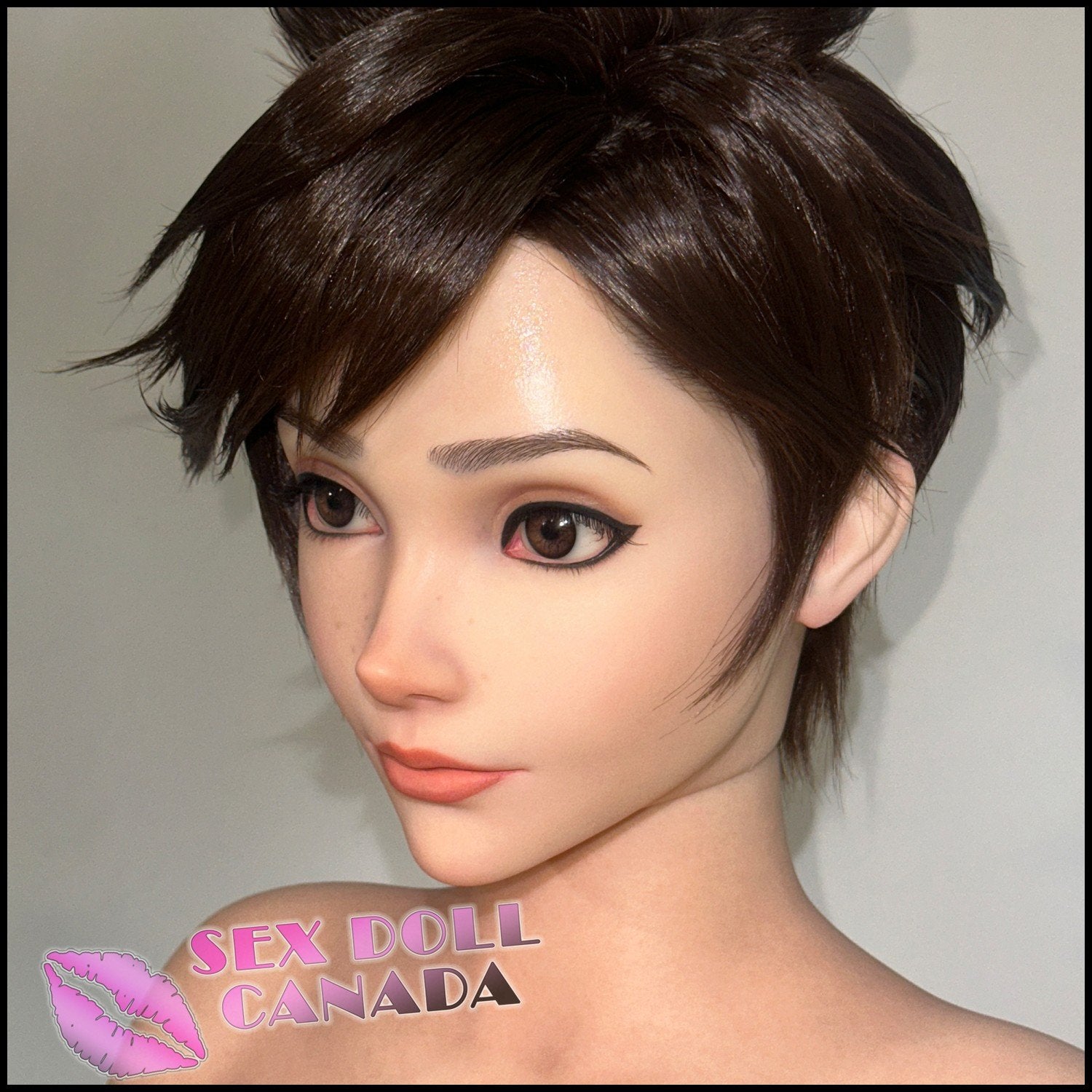 Game Lady Realistic Sex Doll Asian Japanese Chinese Tall Long Legs Black Hair