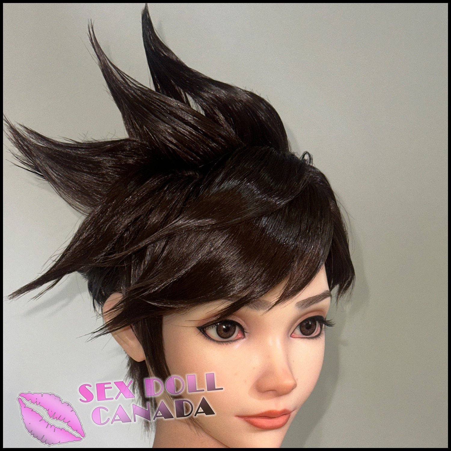 Game Lady Realistic Sex Doll Curvy Full Body Black Hair Asian Japanese Chinese