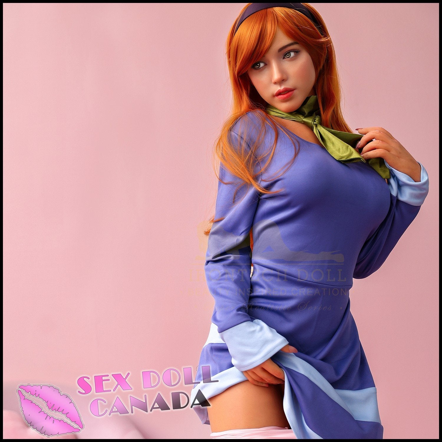 IRONTECH Realistic Sex Doll Small Waist Curvy Full Body Huge Tits Boobs