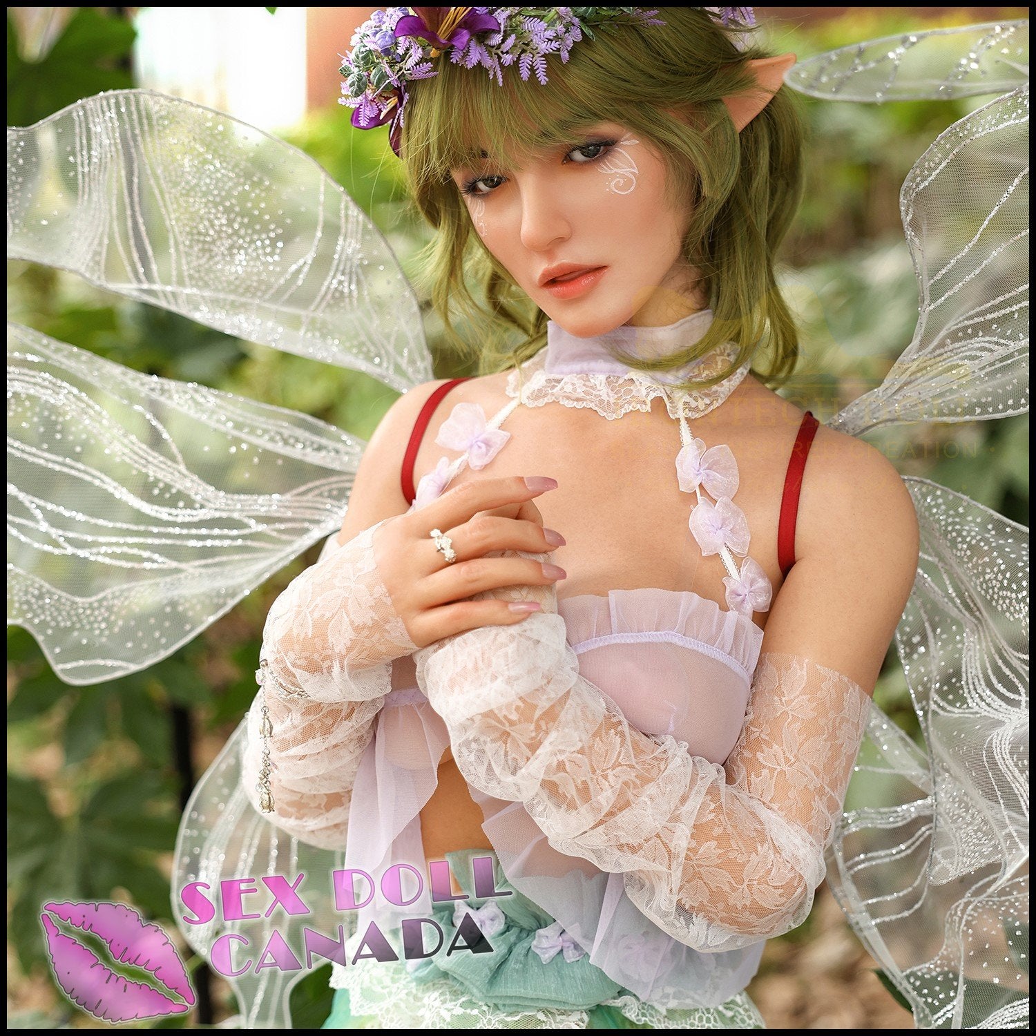 IRONTECH Realistic Sex Doll Huge Tits Boobs Elf Fantasy Cosplay Small Waist