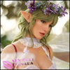 IRONTECH Realistic Sex Doll Green Hair Elf Fantasy Cosplay Curvy Full Body