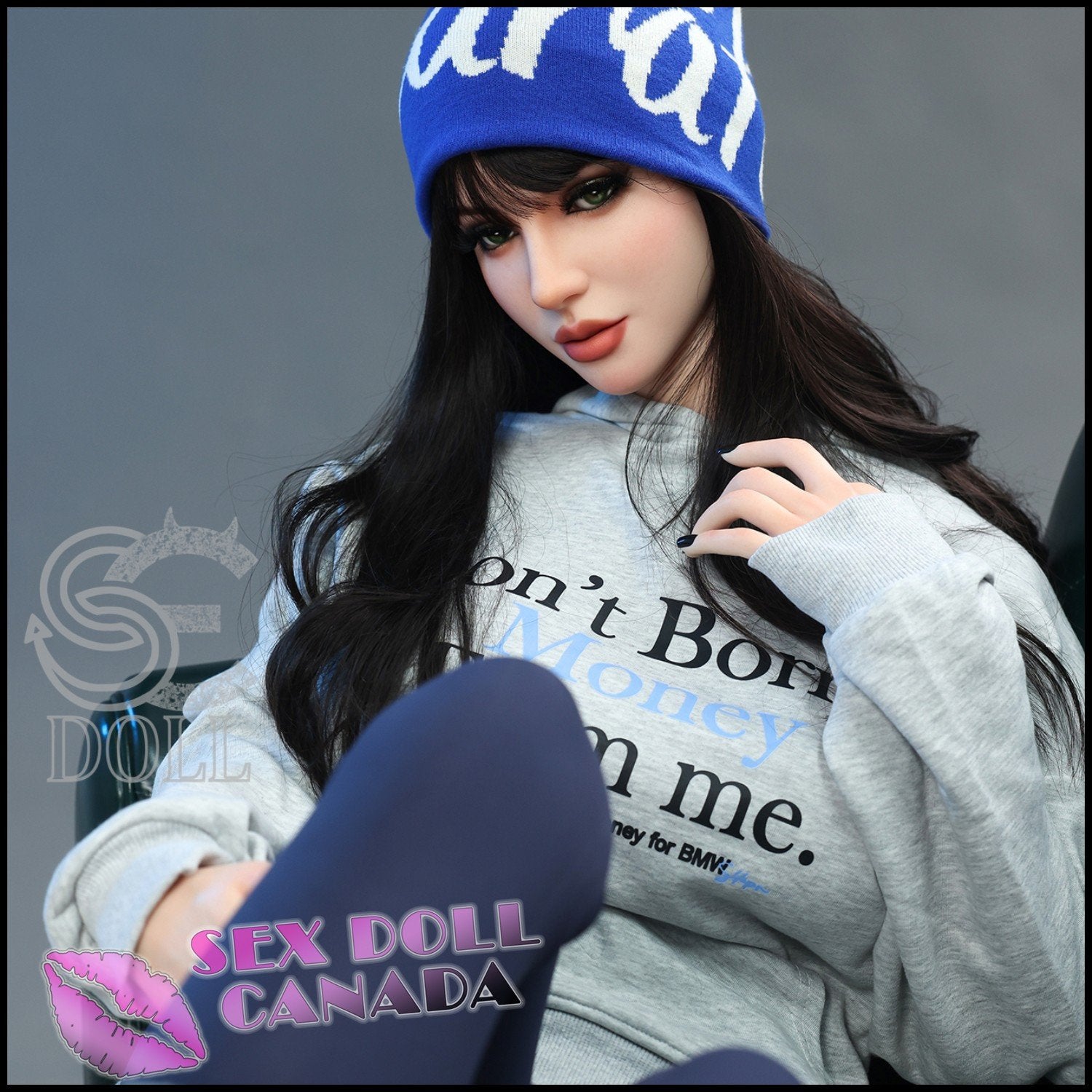 SE DOLL Realistic Sex Doll Big Tits Breasts Black Hair Tall Long Legs