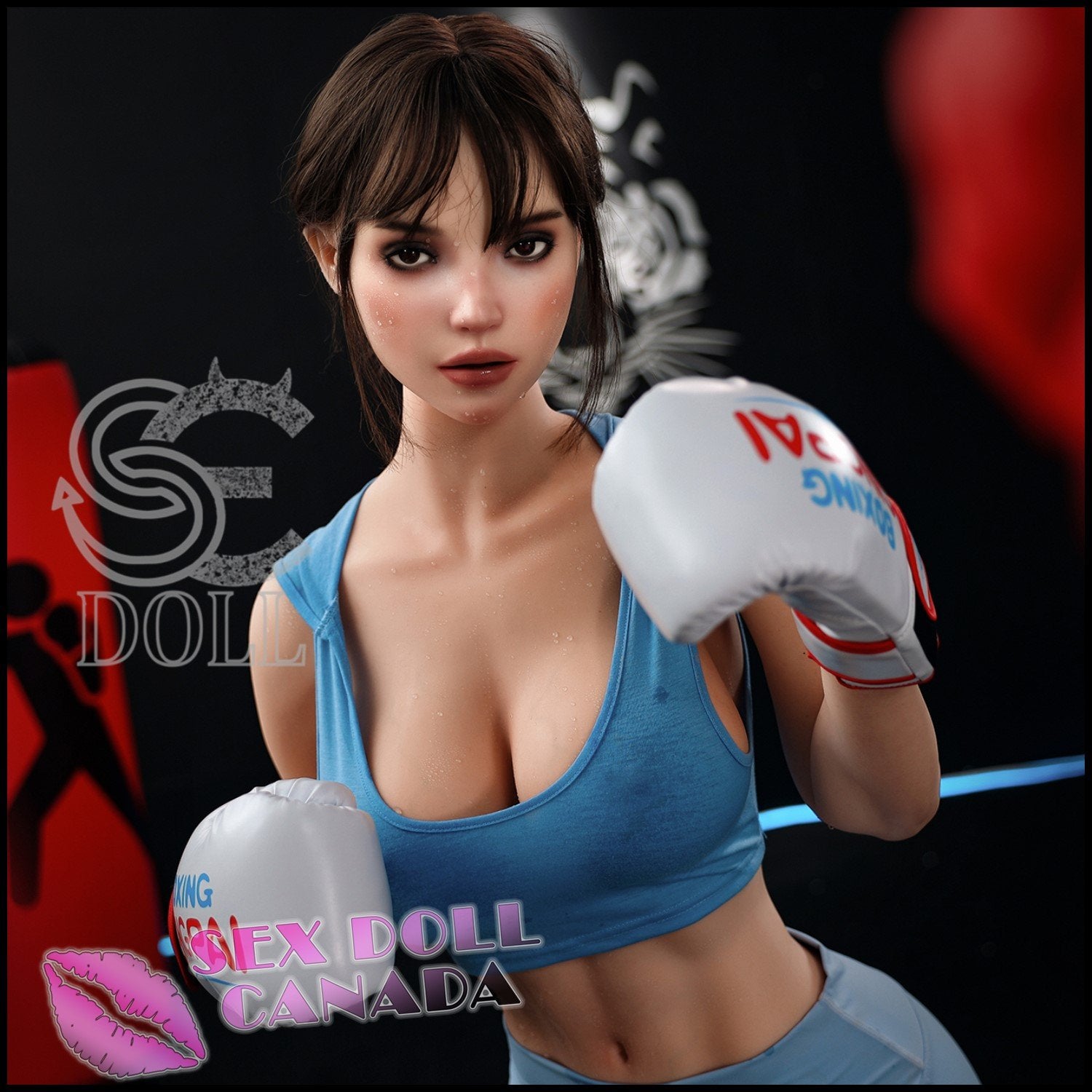 SE DOLL Realistic Sex Doll Western American Tall Long Legs Curvy Full Body