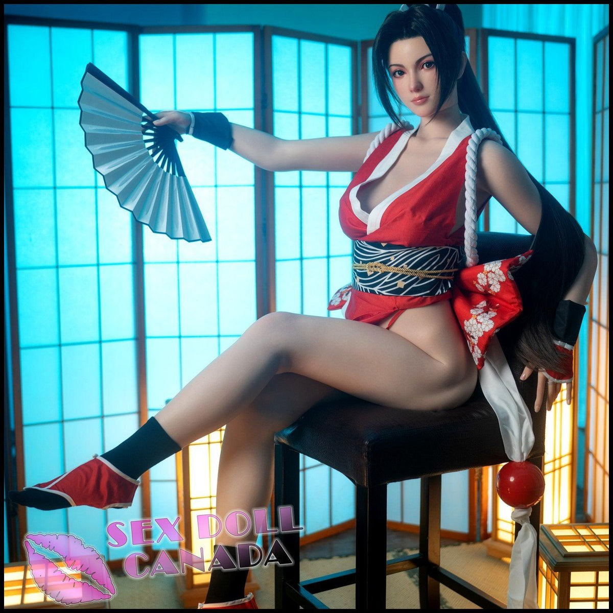 168 (5'6") D-Cup Fatal Lady - Full Silicone - Game Lady