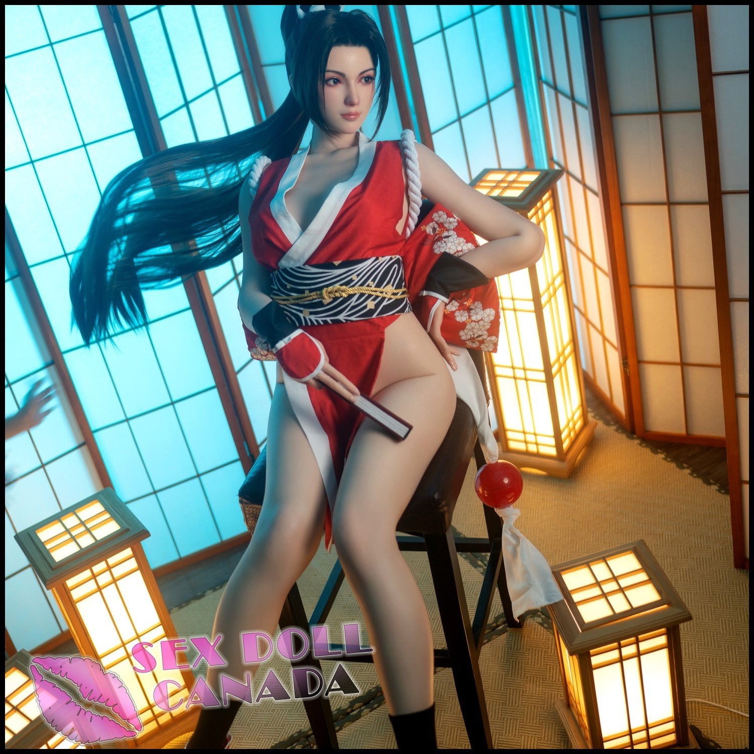 Game Lady Realistic Sex Doll Tall Long Legs Big Tits Breasts Asian Japanese Chinese