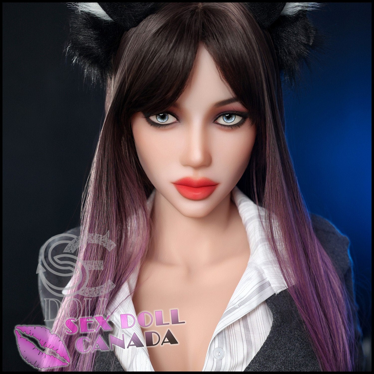 SE DOLL Realistic Sex Doll Skinny Slim Big Tits Breasts Black Hair