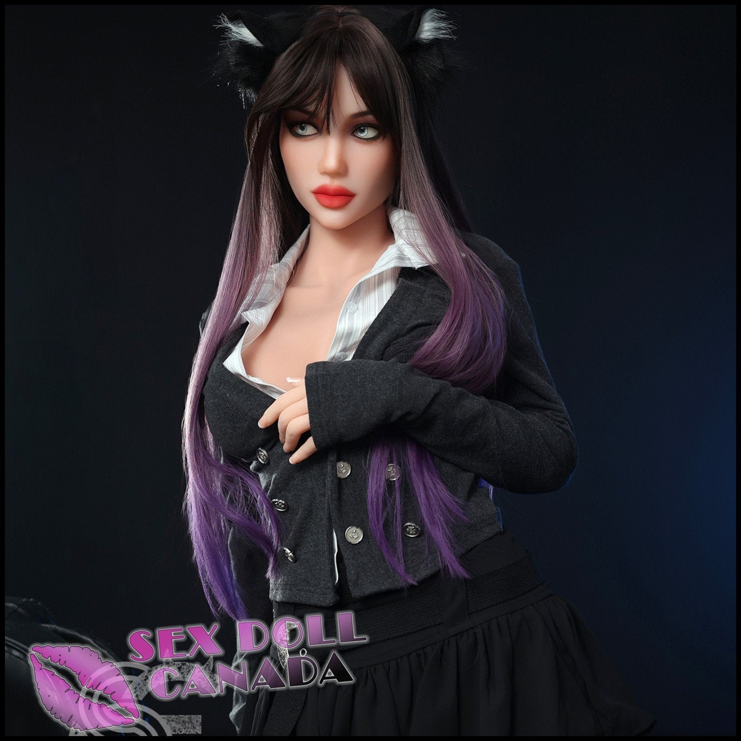 SE DOLL Realistic Sex Doll Skinny Slim Brunette Hair (Sticker) New