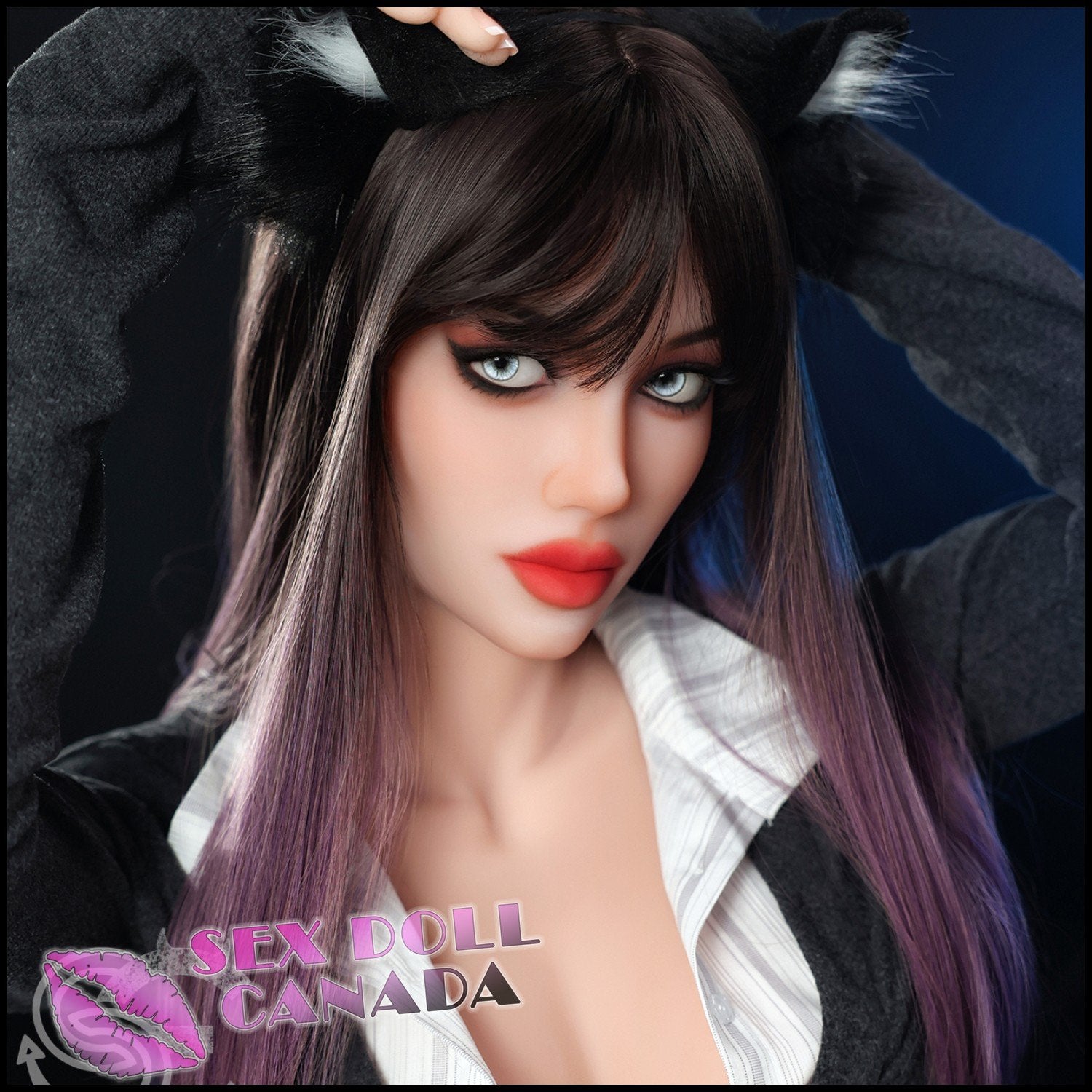 SE DOLL Realistic Sex Doll Brunette Hair Black Hair Tall Long Legs