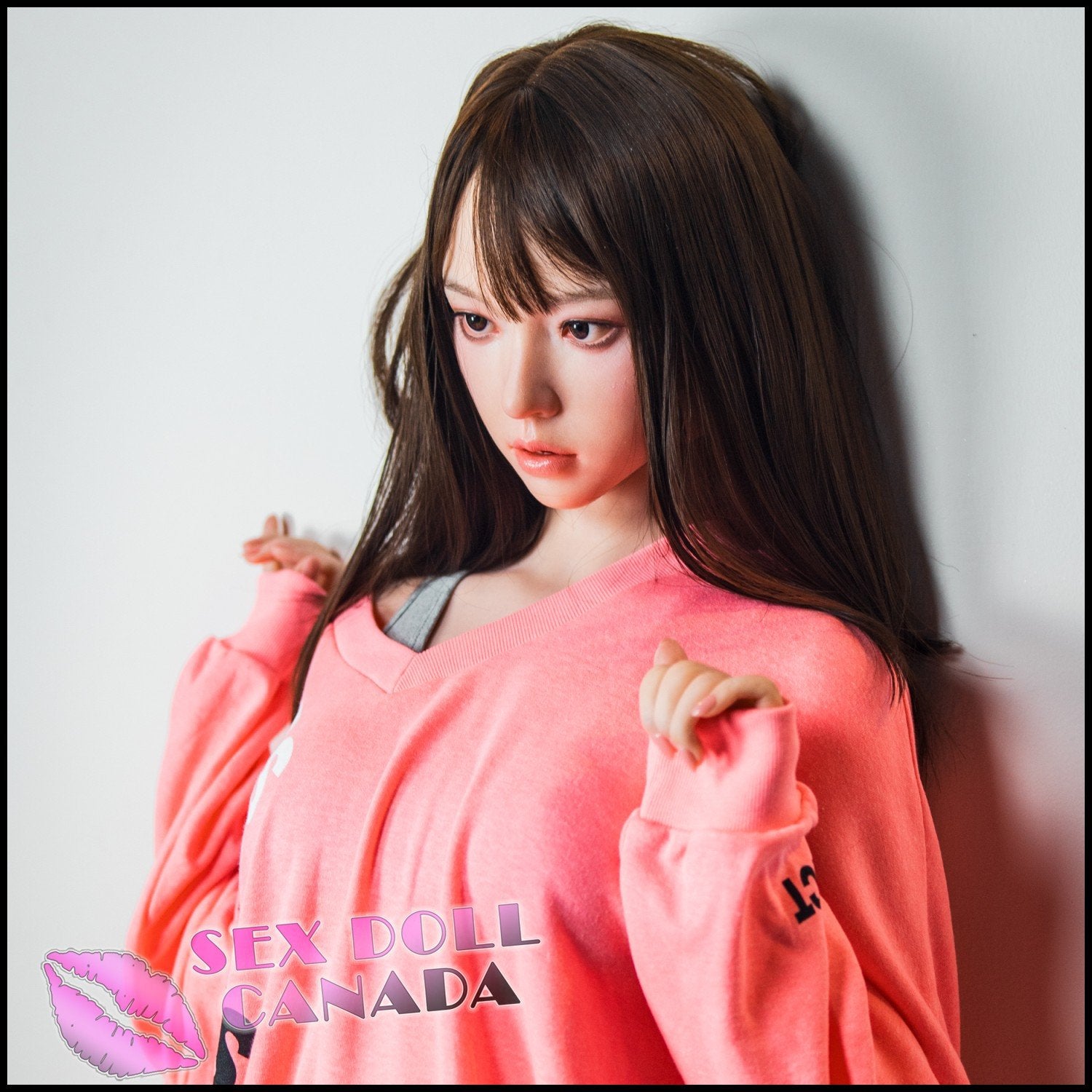 Zelex Realistic Sex Doll Black Hair Small Tits Boobs Asian Japanese Chinese