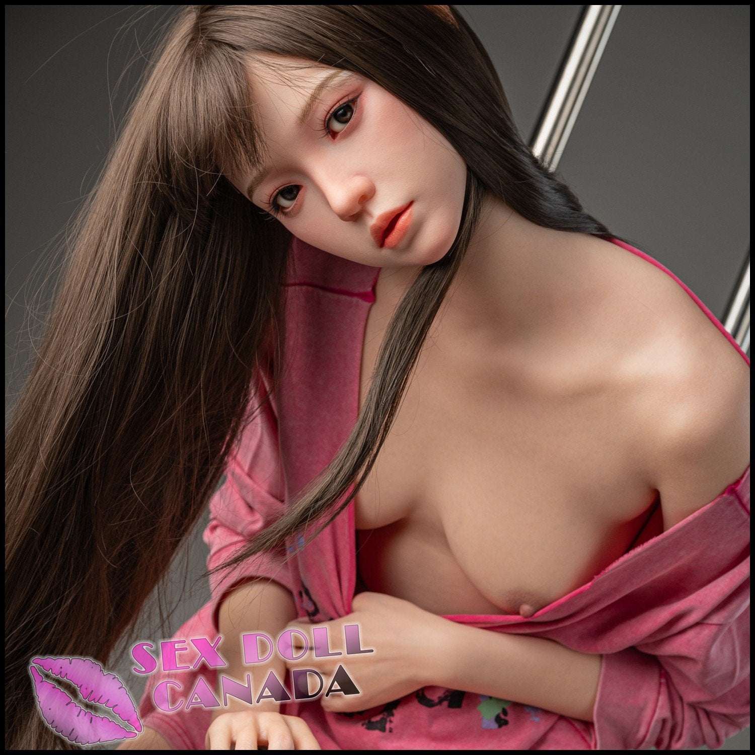 Zelex Realistic Sex Doll Black Hair Tall Long Legs Asian Japanese Chinese