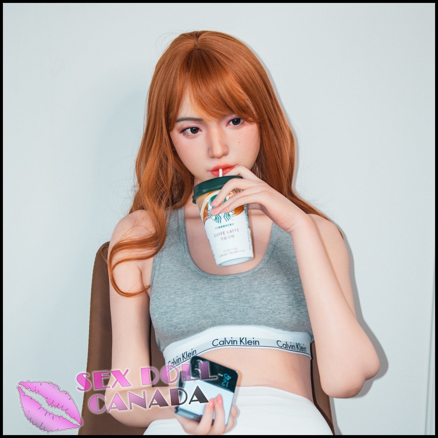 Zelex Realistic Sex Doll Tall Long Legs Red Head Asian Japanese Chinese