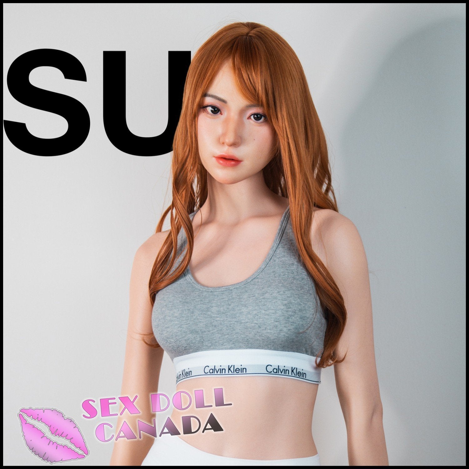 Zelex Realistic Sex Doll Small Tits Boobs Tall Long Legs Red Head