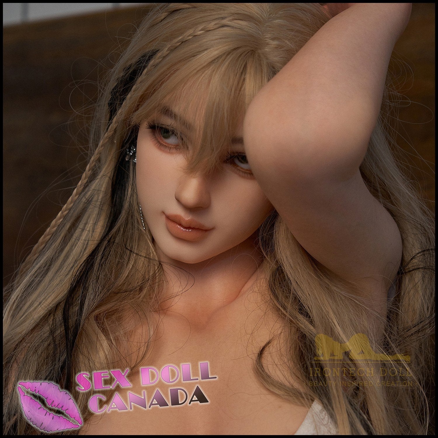IRONTECH Realistic Sex Doll Western American Tall Long Legs Curvy Full Body