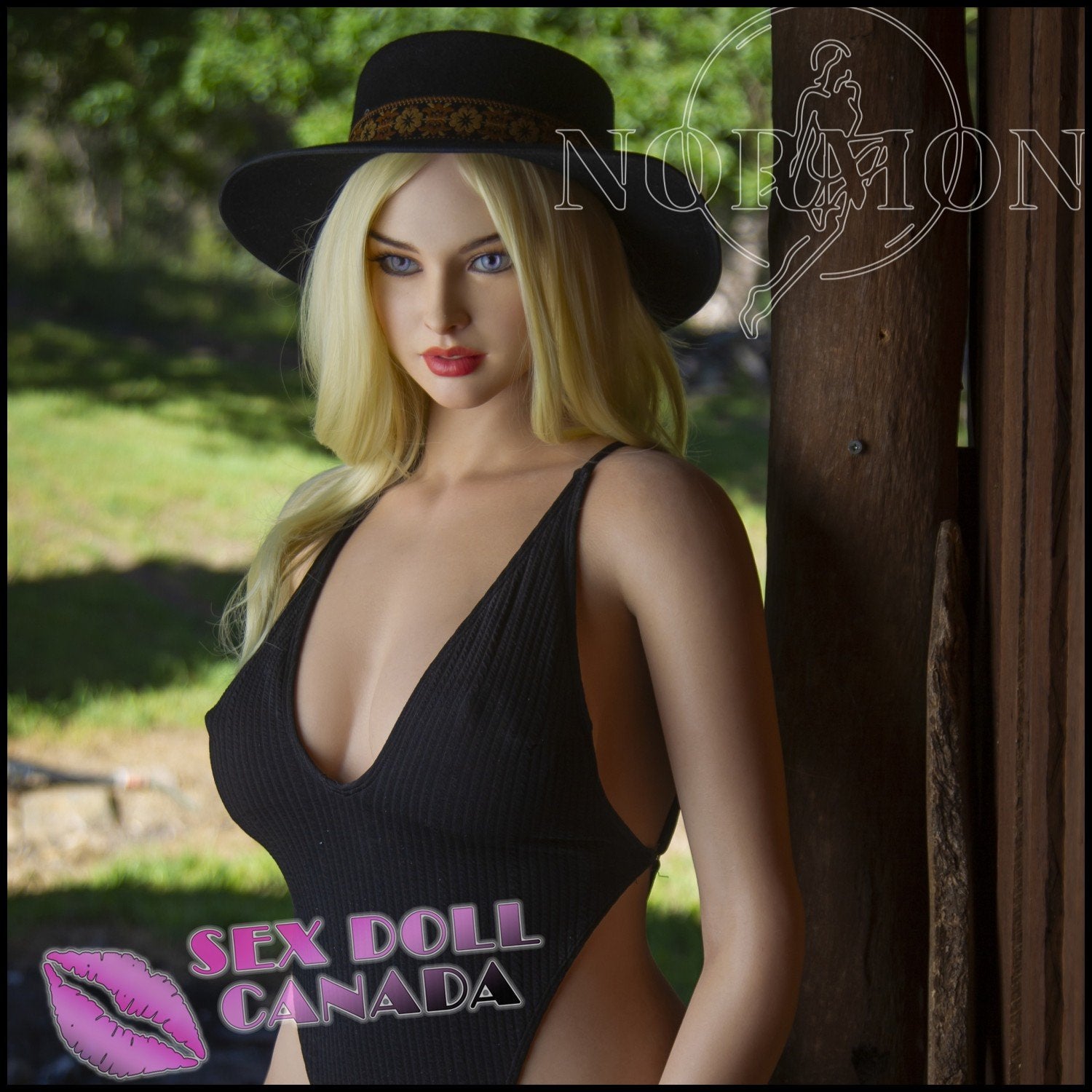 Normon Doll Realistic Sex Doll Curvy Full Body Russian German Blonde Hair