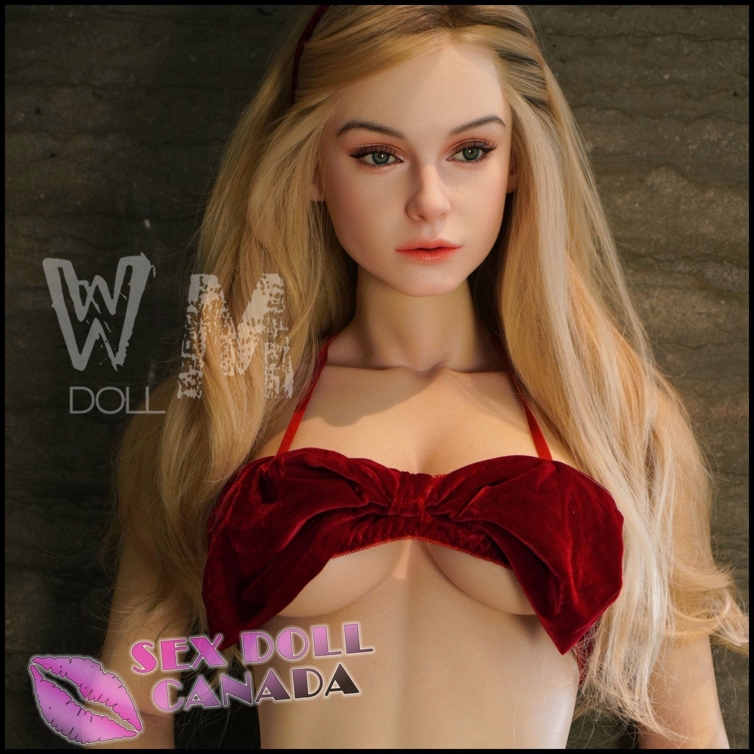 WM Doll Realistic Sex Doll Tall Long Legs Western American Blonde Hair