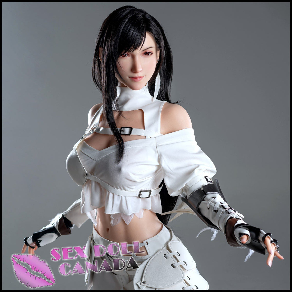 171 (5'7") G-Cup Fantasy Lady Smiley - Full Silicone - Game Lady