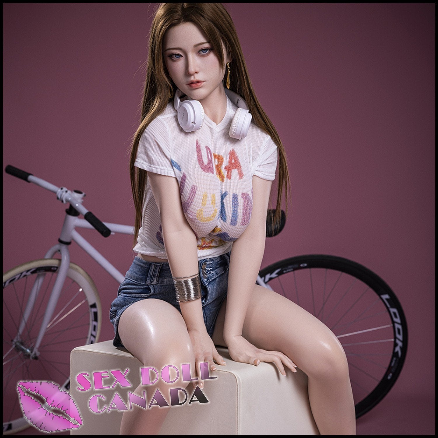 Starpery Realistic Sex Doll Western American Tall Long Legs Brunette Hair