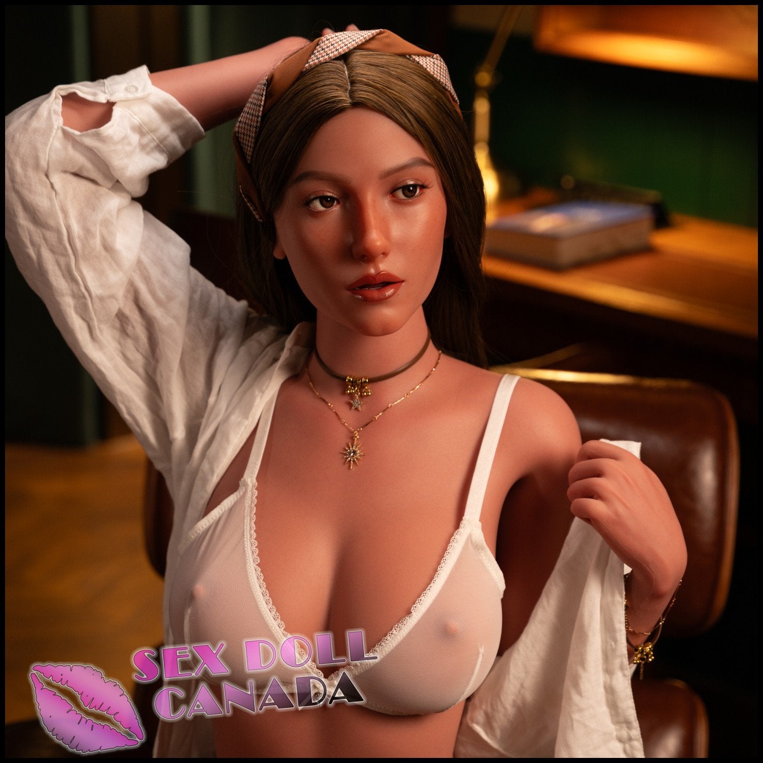 Zelex SLE Realistic Sex Doll Brunette Hair Brunette Hair Tall Long Legs
