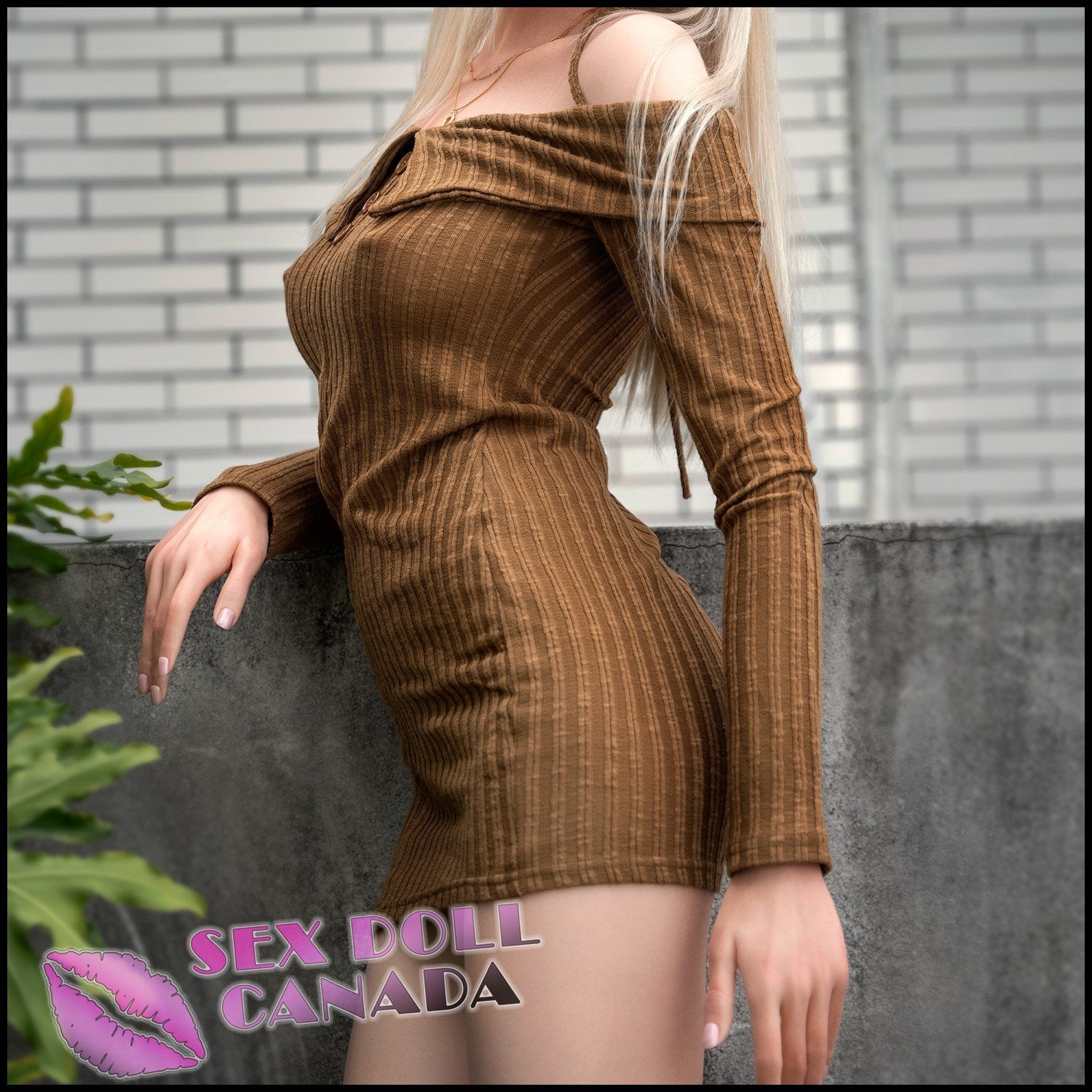 Zelex Realistic Sex Doll Big Tits Breasts Blonde Hair Western American