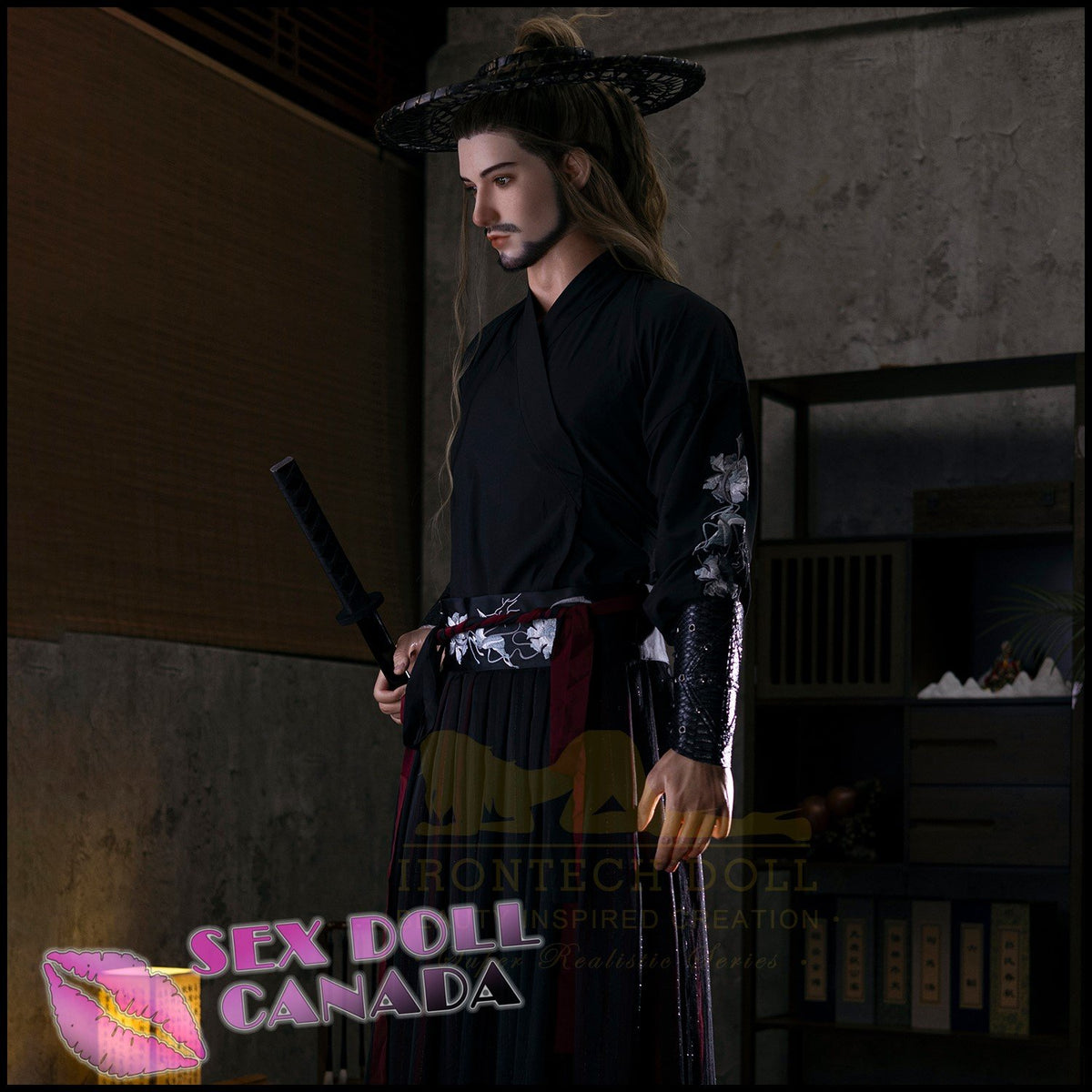 176 (5'9") John (Head #M10) Male - Full Silicone - IRONTECH Dolls