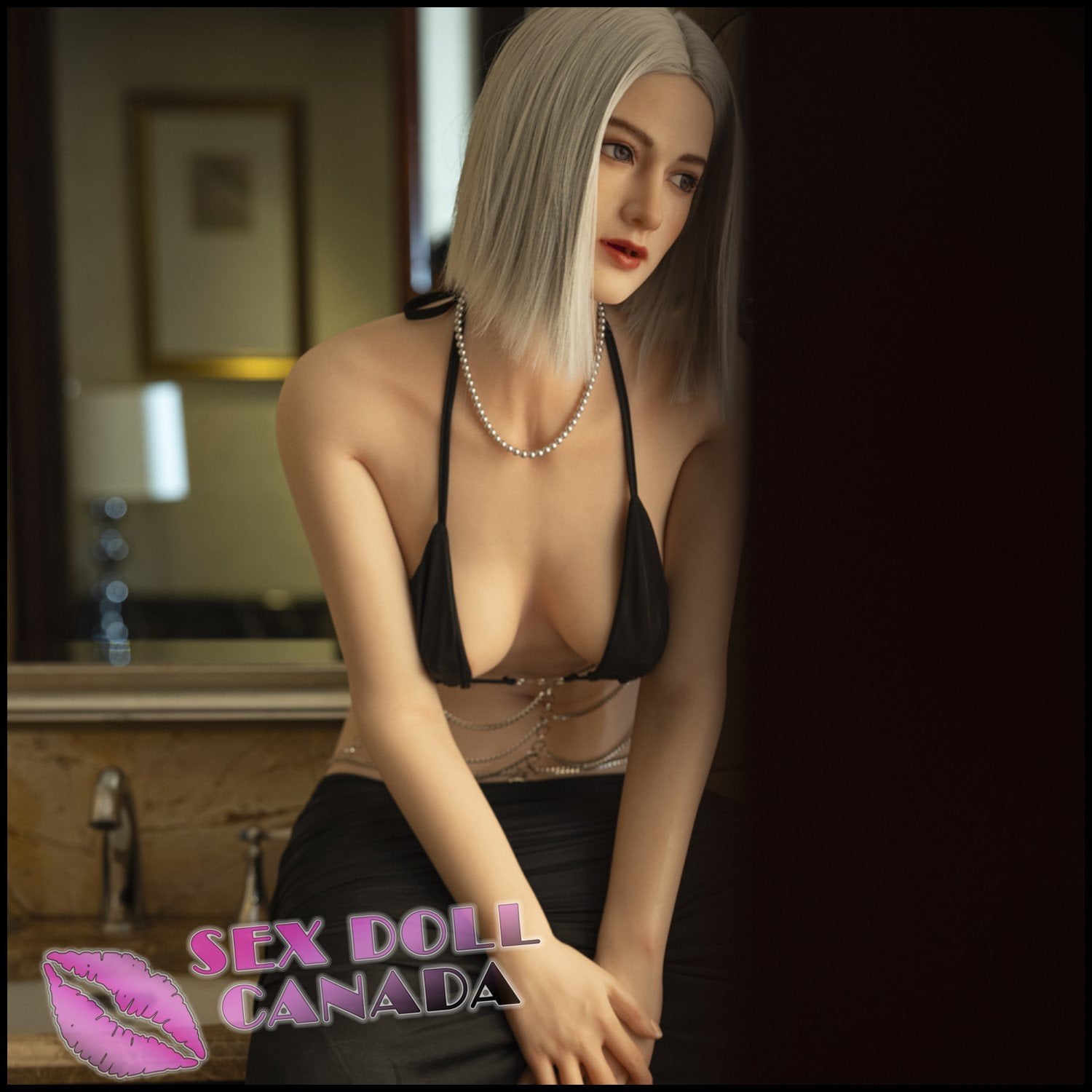 Starpery Realistic Sex Doll Blonde Hair Western American Tall Long Legs