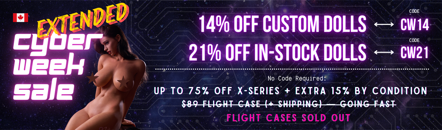 Cyber Week Sale Real Sex Dolls in Canada