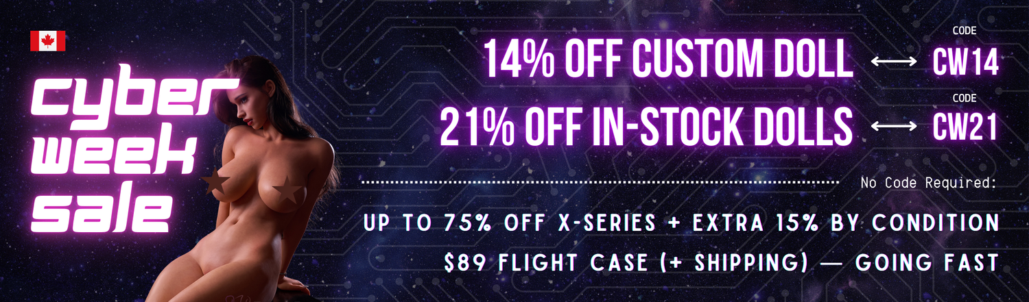 Cyber Week Sale Real Sex Dolls in Canada