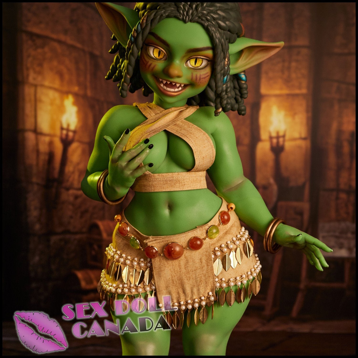 Climax Doll Realistic Sex Doll Curvy Full Body Elf Fantasy Cosplay Elf Fantasy Cosplay