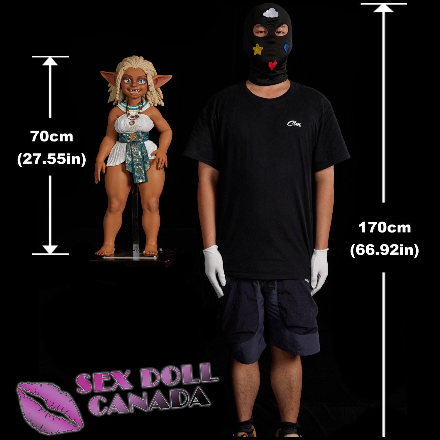Climax Doll Realistic Sex Doll Big Tits Breasts Mini Elf Fantasy Cosplay