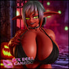 Climax Doll Realistic Sex Doll Elf Fantasy Cosplay Black Hair Huge Tits Boobs