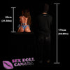 Climax Doll Realistic Sex Doll Huge Tits Boobs Indian Arab Brown Mini