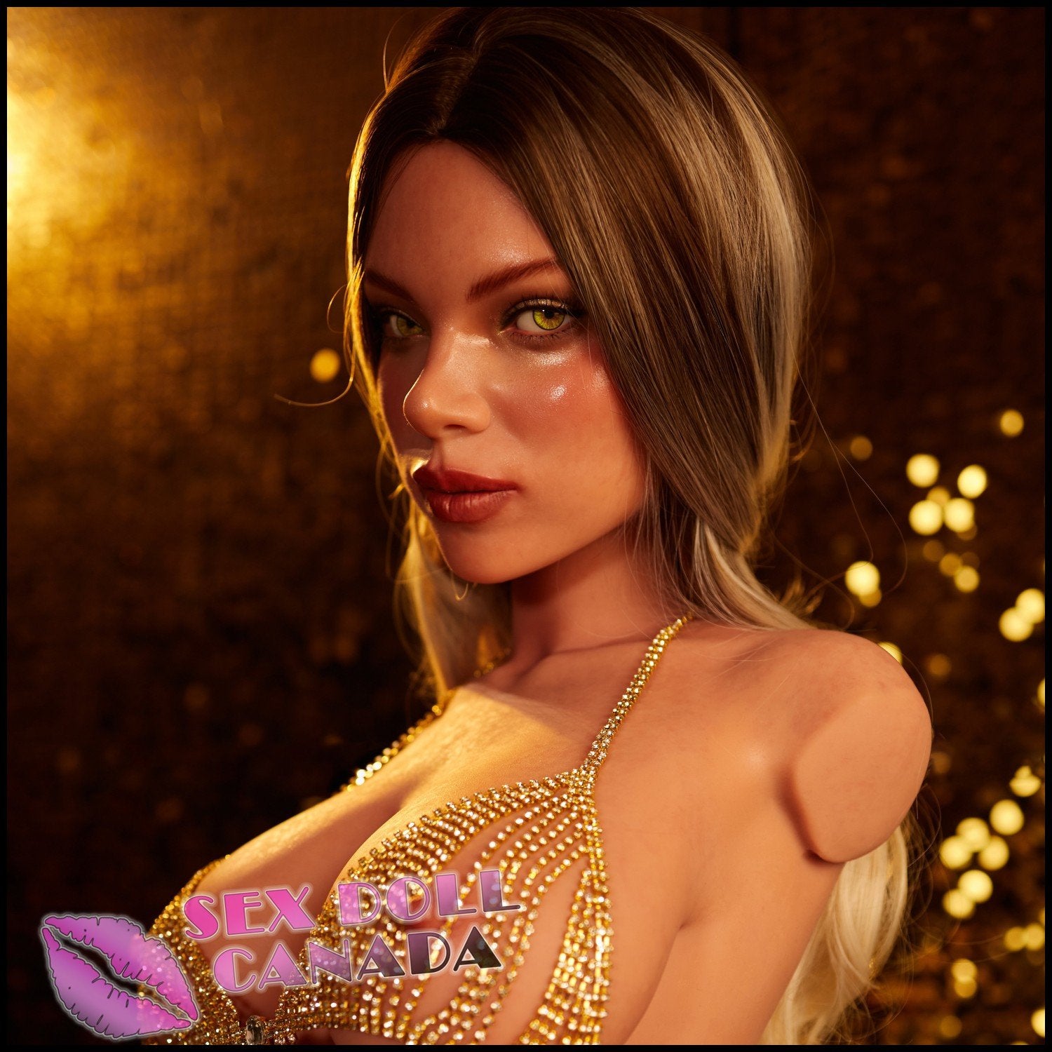 Climax Doll Realistic Sex Doll Big Tits Breasts Blonde Hair Mini